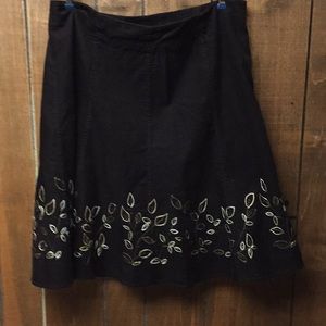 Jones New York sport corduroy embroidery